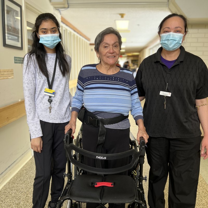 Photo of Determined to thrive: How the clinical team at Extendicare Starwood helped Doreen on her journey to strength and wellness