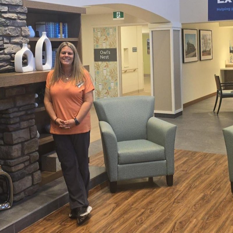 Photo of Shantel inspires pride among Personal Support Workers at Countryside