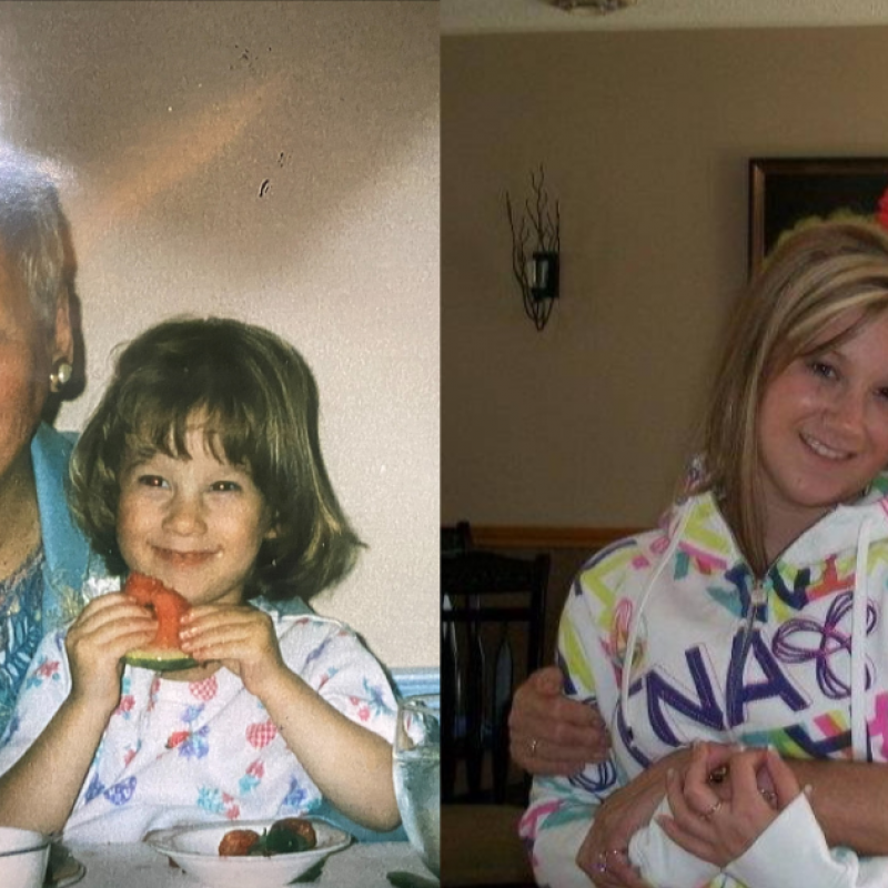 Photo of Brittany’s story: Walking to remember Gramma and to support Alzheimer’s awareness