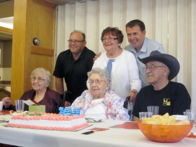Mary's 100th birthday celebration!