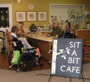 Extendicare Lakefield Sit-a-Bit Cafe every Tuesday 3-4pm