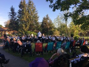The Ottawa Community Concert Band perform at Extendicare West End Villa