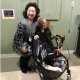Extendicare Guildwood’s 105 yrs old Japanese resident, Mrs. S., welcomed the visitors.